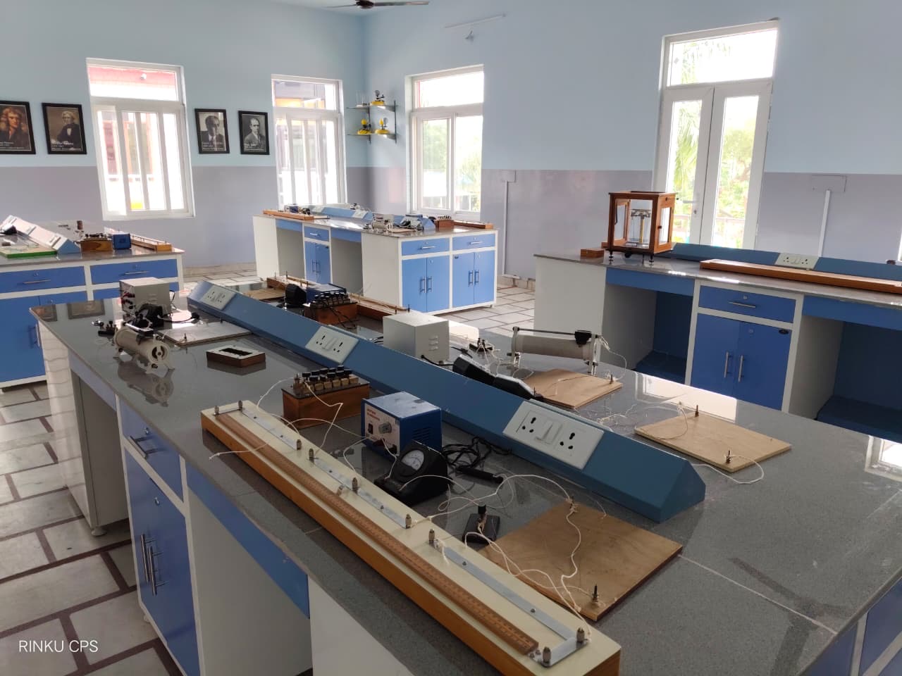 The physics laboratory at Chinar Public School